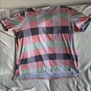 BOGO 🦋🦋 block pattern soft T-shirt